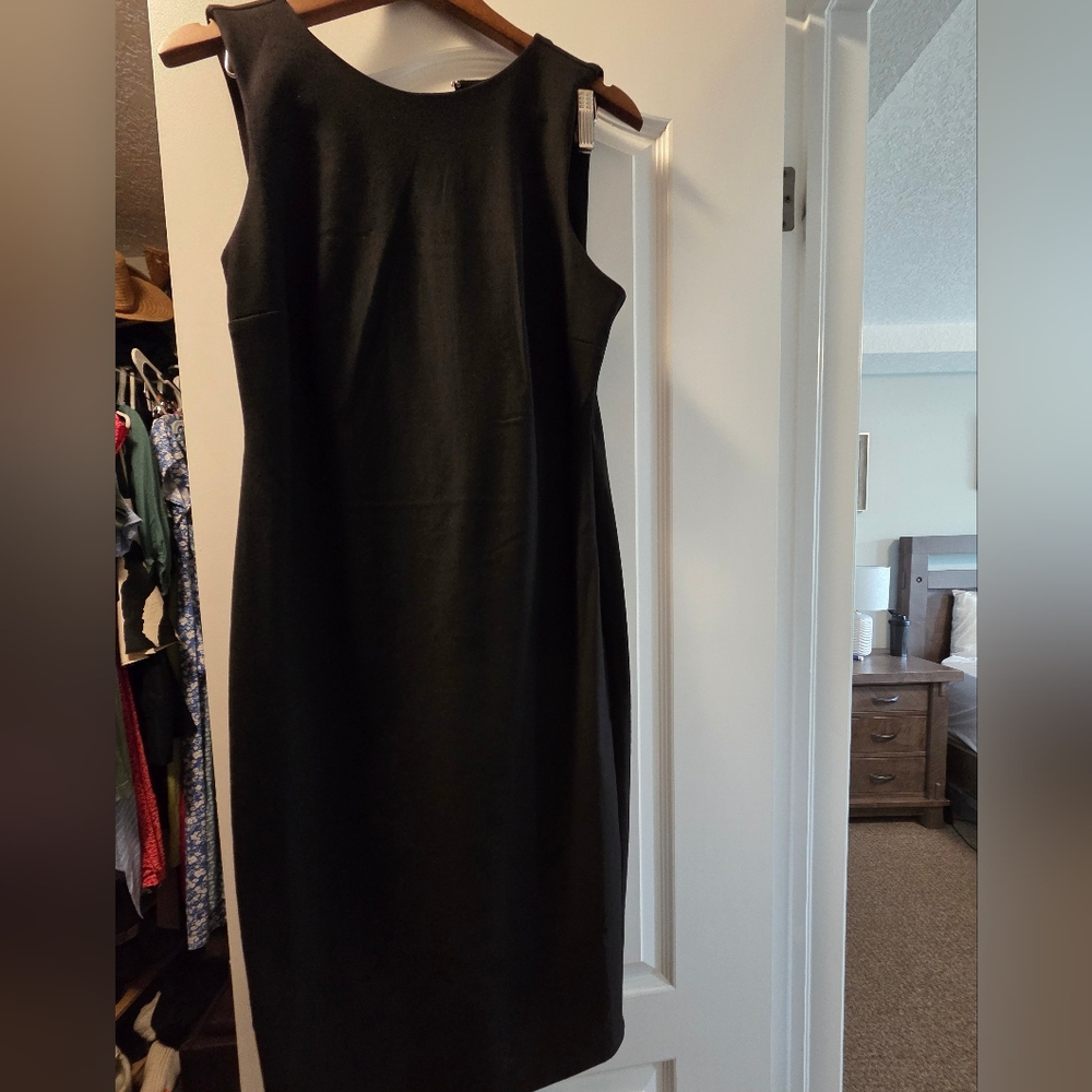 Rickis Black Sleeveless Dress Size 6 New With Tags